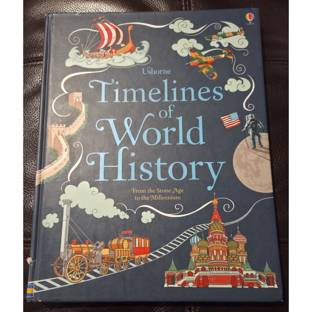 Usborne Timelines of World History Book From the Stone Age to‎ the Millennium